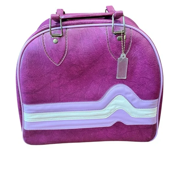 Vintage Purple Don Carter Bowling Bag - Picture 2 of 8